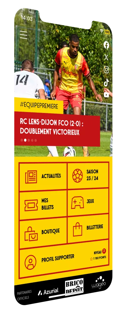 Application RC Lens